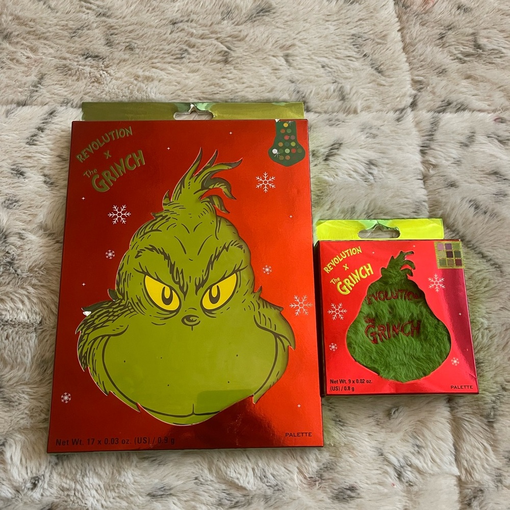 Revolution x The Grinch Makeup Palette Set